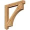 Ekena Millwork Westlake Arts & Crafts Rough Sawn Bracket, Western Red Cedar, 6"W x 48"D x 48"H BKT06X48X48WTL03RWR - alternate 1
